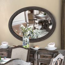 Furniture of America CM3150MO Arcadia - Mirror - Rustic Natural Tone