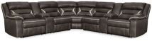 Signature Design by Ashley® 13104S5 Kincord - Midnight - 3-Piece Power Reclining Sectional