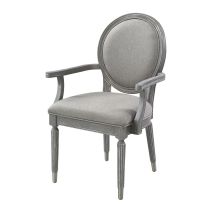ACME DN02126 Adalynn - Arm Chair (Set of 2) - Gray
