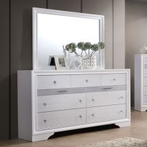 Furniture of America CM7552D Chrissy - Dresser - White