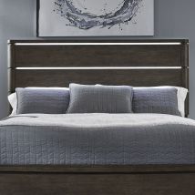 Liberty Furniture 732-BR13 Liberty Furniture 732-BR13 Cascade Falls - Queen Panel Headboard - Satin Espresso