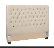 CoasterEssence 300007FB1 Chloe - Upholstered Full Panel Headboard - Oatmeal