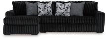 Ashley Furniture 98103S1 Ashley Furniture 98103S1 Midnight-Madness - 2-Piece Sectional Sofa With Laf Corner Chaise - Onyx