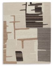 Signature Design by Ashley® R406821 Kencher - Beige / Brown - Large Rug