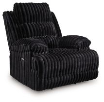 Ashley Furniture PC4280506 Rhine Falls - Zero Wall Power Recliner - Onyx