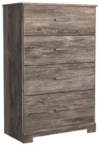 Ashley Furniture B2587-44 Ralinksi - Gray - Four Drawer Chest