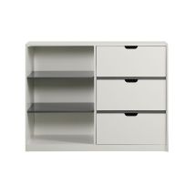 ACME BD02054 Ratana - Cabinet - Gray & White