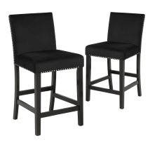 New Classic D400-22-BLK New Classic D400-22-BLK Celeste - Counter Height Chair (Set of 2) - Black