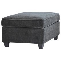 CoasterEveryday 509348 Mccord - Rectangular Upholstered Ottoman - Dark Gray