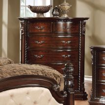 Furniture of America CM7267C Monte Vista - Chest - Brown Cherry
