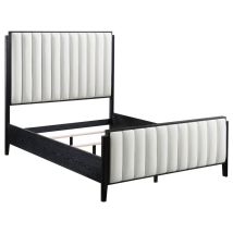 Coaster Fine Furniture 224710KW Brookmead - Upholstered California King Bed - Black