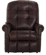 Jackson Furniture Industries 4891-1283/19-3083/19 Jackson Furniture Industries 4891-1283/19-3083/19 Madison - Power Lift Lay Flat Recliner With Heat & Massage (Italian Leather) - Walnut