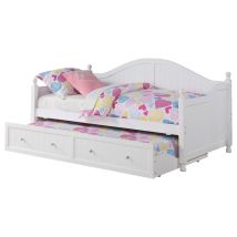 CoasterElevations 300053 Julie Ann - Wood Twin Daybed With Trundle - White