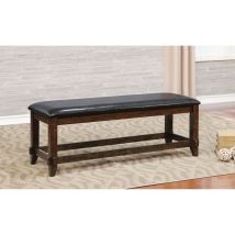 Furniture of America CM3152BN Meagan - Bench - Brown Cherry / Espresso