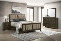 Coaster Fine Furniture 224421Q-S4 Wilkes - 4 Piece Queen Bedroom Set - Dark Cocoa