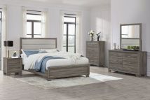 Coaster Fine Furniture 223341KW-S5 Wright - 5 Piece California King Bedroom Set - Brown Oak