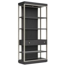 Riverside Furniture 17137 Millie - Etagere - Glazed Mocha