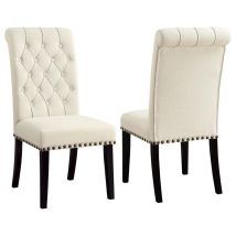 CoasterEveryday 190162 Alana - Fabric Upholstered Dining Side Chair (Set of 2) - Beige