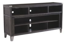 Ashley Furniture W901-68 Todoe - LG TV Stand w/Fireplace Option - Gray