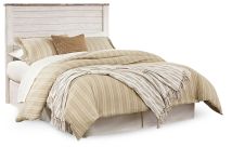 Ashley Furniture B267-57 Ashley Furniture B267-57 Willowton - Queen Panel Headboard - Whitewash