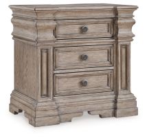 Ashley Furniture B916-93 Blairhurst - Three Drawer Night Stand - Light Grayish Brown