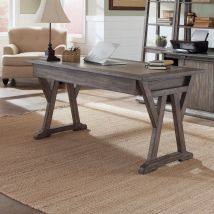 Liberty Furniture 466-HO105 Stone Brook - Laptop Desk - Rustic Saddle