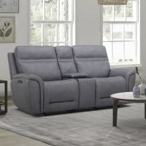 Liberty Furniture 7007BG-23P Liberty Furniture 7007BG-23P Cooper - Loveseat With Console P3 & Zg - Blue Gray