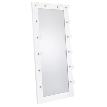 Coaster Fine Furniture 969558 Zayan - Floor LED Lighting White Gloss - Mirror