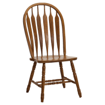 Intercon CO-CH-247SH-BRU-SU Classic Oak - Arrow Chair - Burnished Rustic