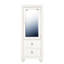 Samuel Lawrence Furniture S458-445 Bella White - Kids 2-Drawer Shelved Wardrobe - White