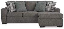 Signature Design by Ashley® 5240418 Gardiner - Pewter - Sofa Chaise