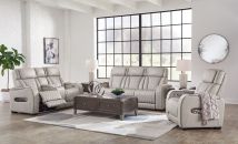 Ashley Furniture U27105/15/18/13 Ashley Furniture U27105/15/18/13 Boyington - 3 Pc. - Power Reclining Sofa, Power Reclining Loveseat, Power Recliner - Gray