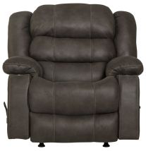 Jackson Furniture Industries 33162-1176/18-1276/18 Beckley - Rocker Recliner With Cupholders - Steel Gray
