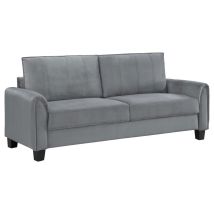 Coaster Fine Furniture 509634 Davis - Upholstered Rolled Arm Sofa - Gray
