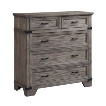 Intercon FG-BR-N4905M-STE-C Intercon FG-BR-N4905M-STE-C Forge - Media Chest - Brushed Steel