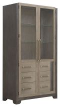 Pulaski Furniture P402300 Anderson Park - China Cabinet - Moose Trail / Frontier Brown