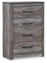 Ashley Furniture B1290-44 Bronyan - Four Drawer Chest - Dark Gray