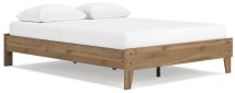 Ashley Furniture EB1866-113 Deanlow - Queen Platform Bed - Honey
