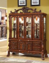 Furniture of America CM3557HB-SET Medieve - Hutch & Buffet - Antique Oak