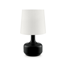Furniture of America L9819BK Farah - Matte Table Lamp - Black