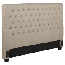CoasterEssence 300007KWB1 Chloe - Upholstered California King Panel Headboard - Oatmeal