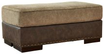 Signature Design by Ashley® 1870414 Alesbury - Chocolate - Ottoman