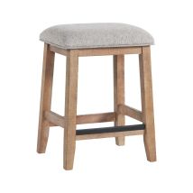 Intercon HI-BS-65C-SWH-K24 Highland - Backless Stool - Sandwash