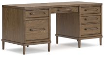 Signature Design by Ashley® H769-21 Roanhowe - Brown - Home Office Desk