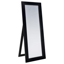 Coaster Fine Furniture 961653 Cadence - Tempered Glass Full Length Standing Mirror - Black Oak