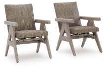 Ashley Furniture PCP690-602A Cliff Trails - Rocking Arm Chair (Set of 2) - Beige
