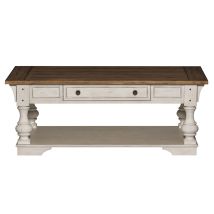 Liberty Furniture 498-OT1010 Morgan Creek - Cocktail Table - White