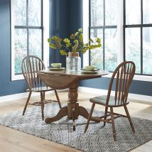 Liberty Furniture 186-CD-3DLS Carolina Crossing - 3 Piece Drop Leaf Set - Antique Honey