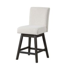 New Classic D4125-28-WHT New Classic D4125-28-WHT High Line - Swivel Counter Chair (Set of 2) - White