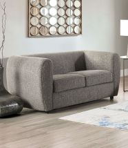 Furniture of America FM61001GY-LV Verdal - Loveseat - Charcoal Gray